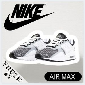 NIKE - BOY - GS AIR MAX ZERO - BLACK/WHITE/GREY